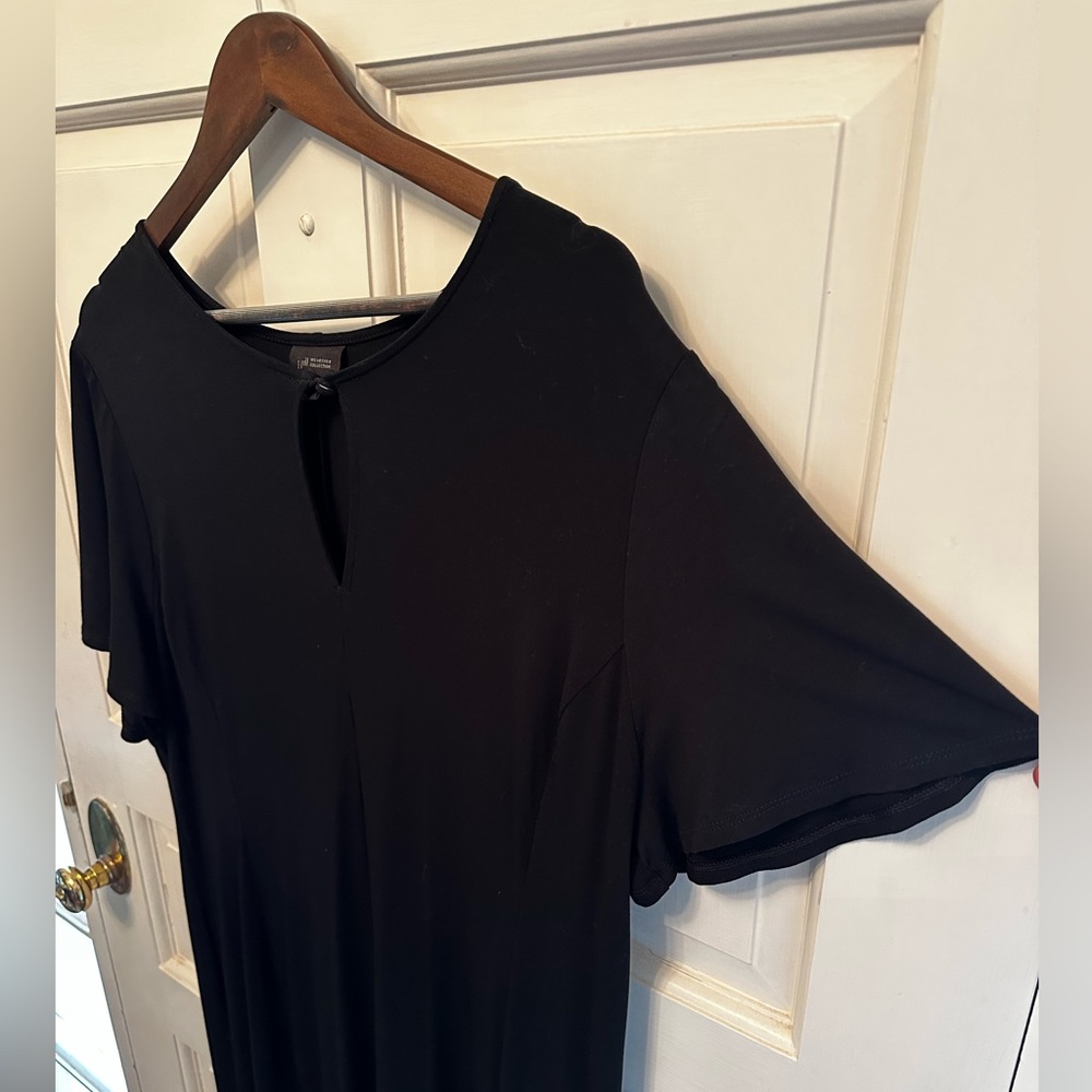 J.Jill Keyhole, Flutter Sleeve Midi dress